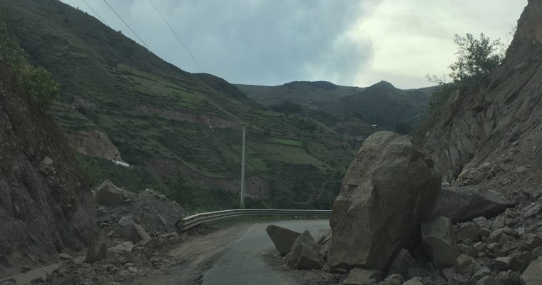 Rengasrikkoja ja maanvyöryjä – kohti pohjoisempaa Perua